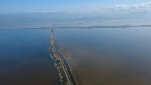 Kahramanmaraş'ta binlerce dönüm tarım arazisi sular altında kaldı
Sular altında kalan bölgede adeta yeni bir göl oluştu