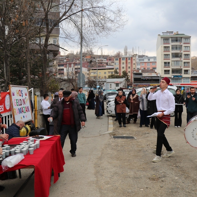 Öğrencilerden "Hoş Geldin Ramazan" etkinliği
