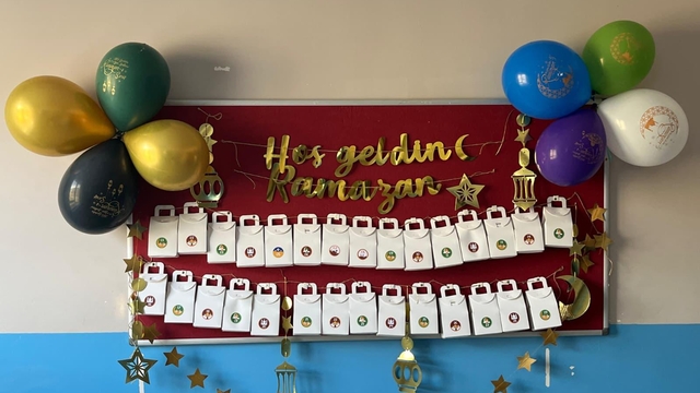 Hakkari ve Muş'ta okullar ramazan için süslendi