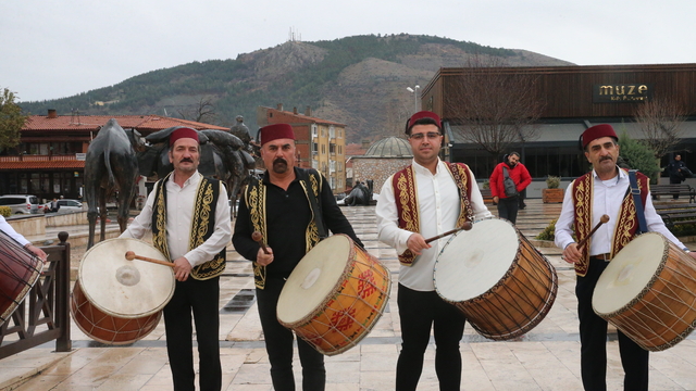 Tokat'ta ramazan davulcuları son provalarını yaptı