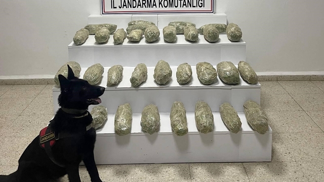 Başkale'de 21 kilo 350 gram skunk ele geçirildi