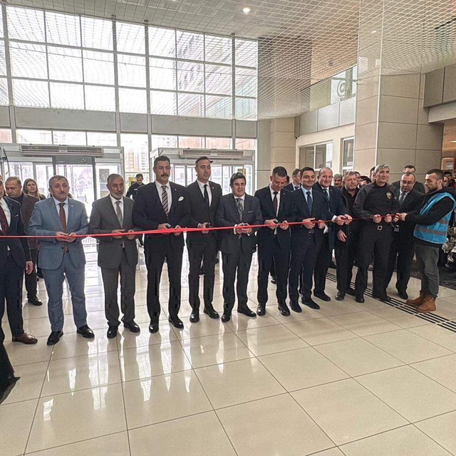 Çorlu'da yükümlüler için 'sosyal market' ile 'el sanatları' sergisi açıldı