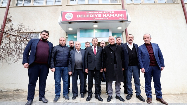 Malatya Darende'de yenilenen hamam hizmete açıldı