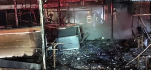 Bartın'da tatil beldesinde restoranda yangın