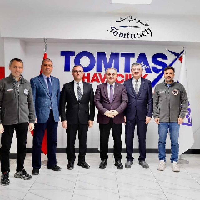 ERÜ Rektörü Altun, TOMTAŞ'ı ziyaret etti