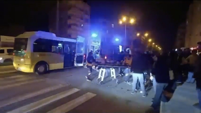 Mardin'de motosikletin çarptığı kadın yaralandı