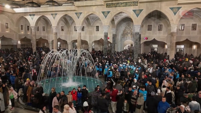 Gaziantep'te Ramazan'ın ilk teravih namazı kılındı