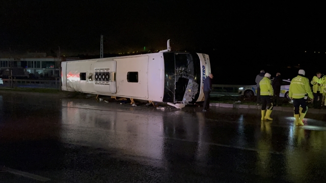 Samsun'daki otobüs kazasında yaralı sayısı 7'ye çıktı