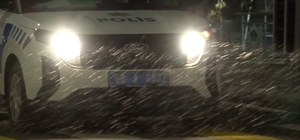 Aksaray'da kar yağışı başladı