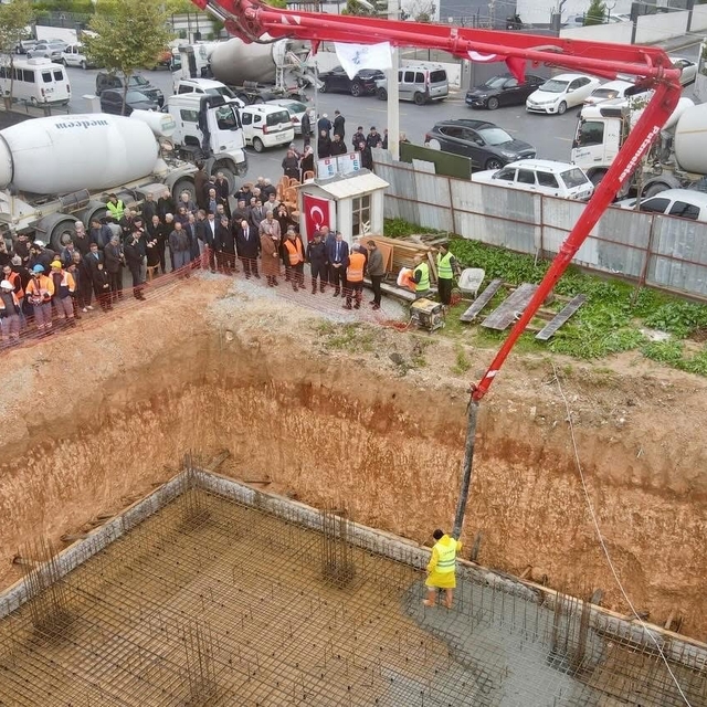 Tarsus'ta cami temeli atıldı