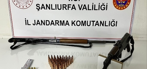 Siverek'te ruhsatsız silah operasyonu