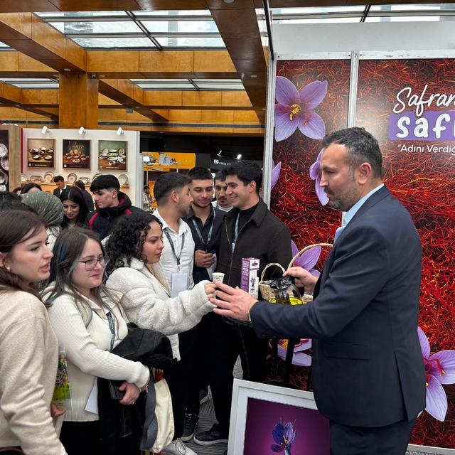 Safranbolu TSO, Culinary Forum'da 'Safranbolu Safranı'nı tanıttı