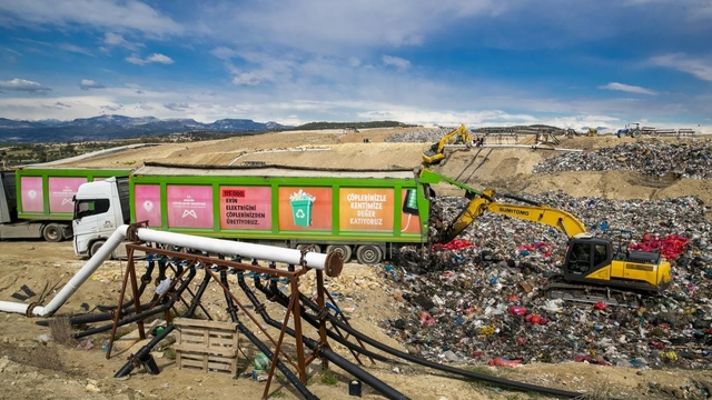 Mersin'de atıklardan 125 bin haneye yetecek elektrik üretildi