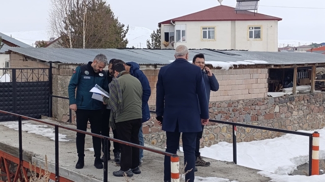 Göle'de dereler ıslah ediliyor