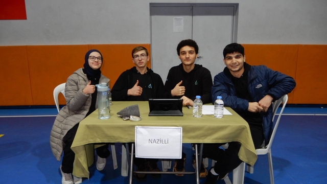 Aydın'da ortaöğretim öğrencileri arası bilgi yarışması il finali gerçekleştirildi