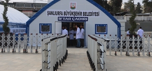 Şanlıurfa'da binlerce kişi iftarda buluşuyor