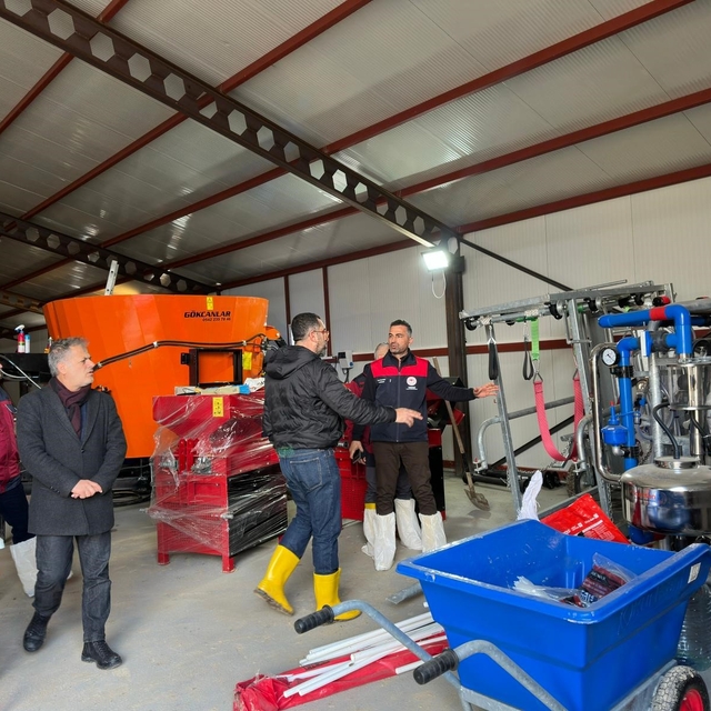 585 başlık küçükbaş işletmesi, yüzde 50 hibeyle faaliyete geçti