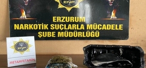 Erzurum'da 3 kilo uyuşturucu ele geçirildi: 2 tutuklama