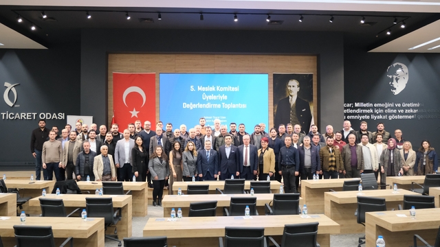 Balıkesir Ticaret Odasında meslek komiteleri toplantısı yapıldı