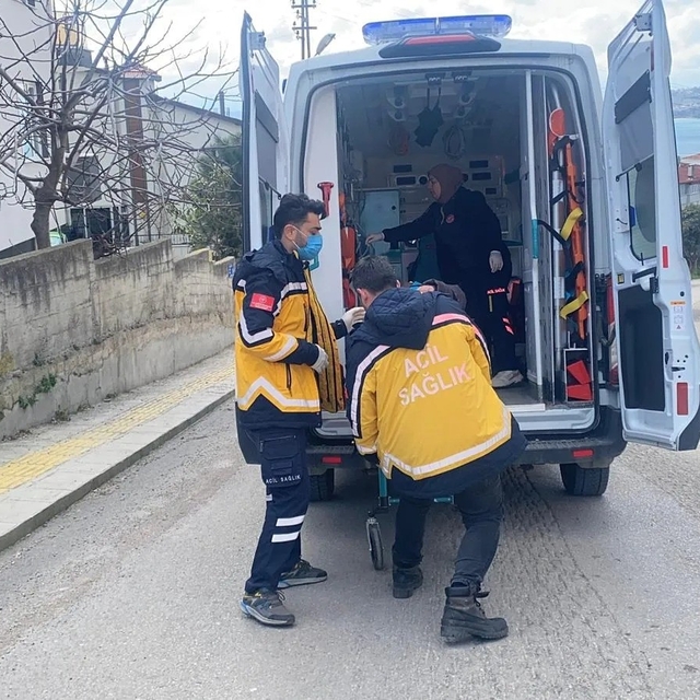 Sinop'ta motosiklet kazası: 1 yaralı