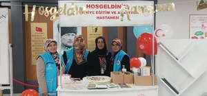 Osmaniye Eğitim ve Araştırma Hastanesi'nde ramazan dolayısıyla stant açıldı...