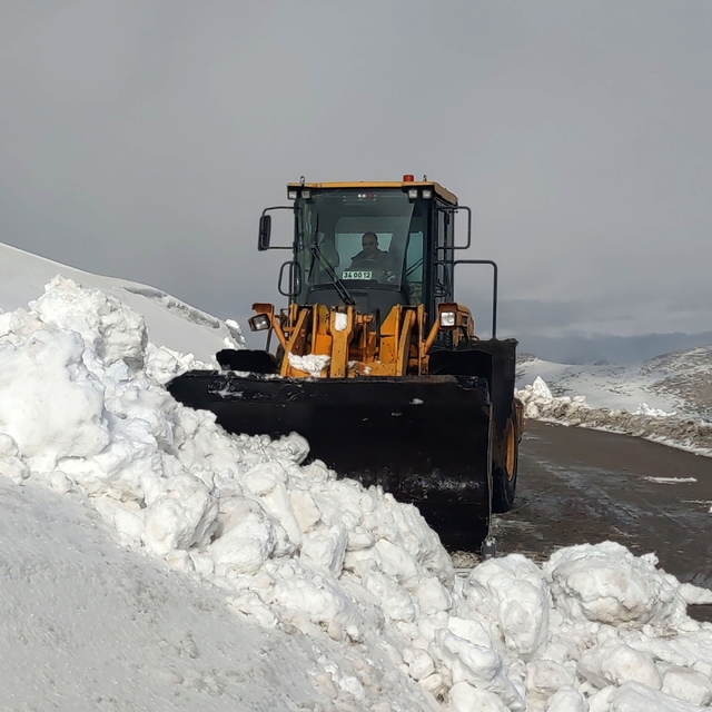 Van'da kar nedeniyle kapanan 67 yerleşim yerinin yolu açılıyor