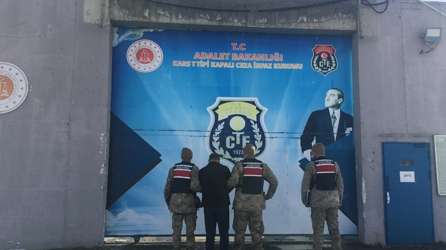 Digor'da 38 yıl hapis cezası bulunan 1 kişi yakalandı