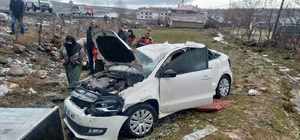 Bingöl'de trafik kazası: 7 yaralı
