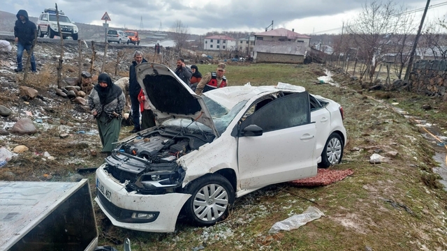 Bingöl'de trafik kazası: 7 yaralı