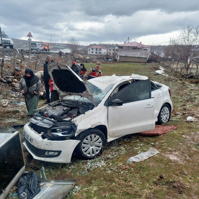 Bingöl'de trafik kazası: 7 yaralı