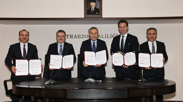 Trabzon'da "Okçuluk Benim Sporum" projesi için protokol imzalandı