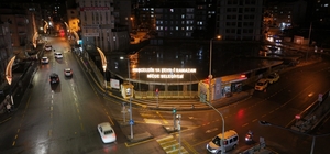 Niğde'de Ramazan ayında Ömer Halisdemir Meydanı'nda görsel şölen