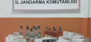 Şavşat'ta kaçak sigara ve içki ele geçirildi