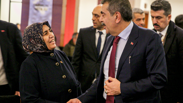 Bakan Tekin, Erzurum'da "Şehit ve Gazi Aileleri ile İftar Programı"nda konuştu: