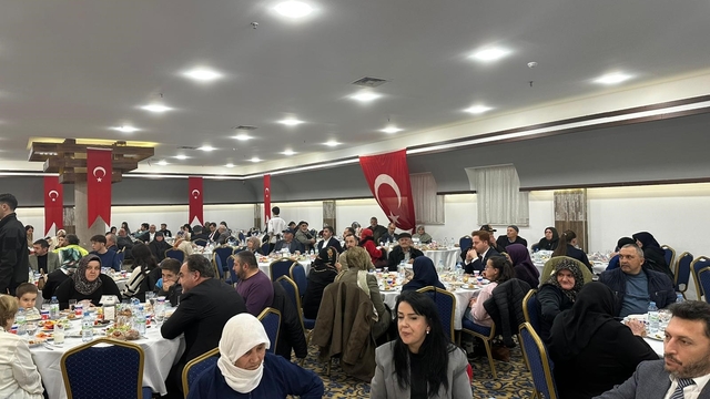 Şehit yakınları ve gaziler iftar sofrasında buluştu