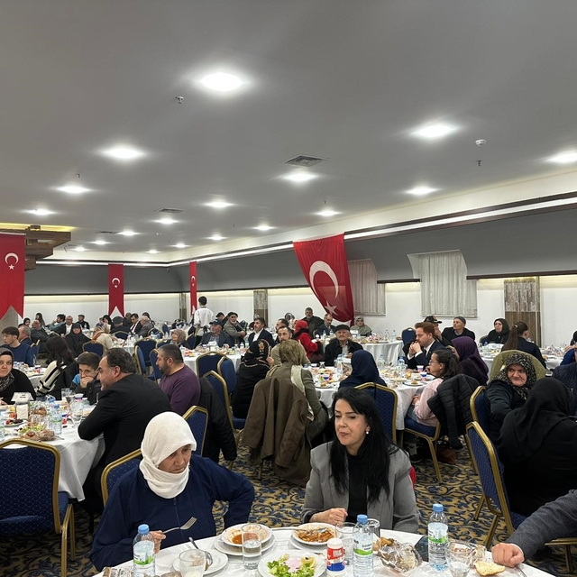 Şehit yakınları ve gaziler iftar sofrasında buluştu