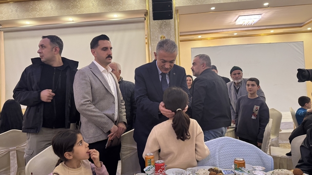 Vali Akkoyun, gazi ve şehit aileleriyle iftarda buluştu