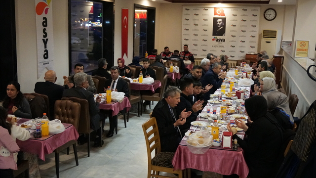 Osmancık'ta şehit aileleri ve gaziler "Büyük Aile Sofrası"nda buluştu