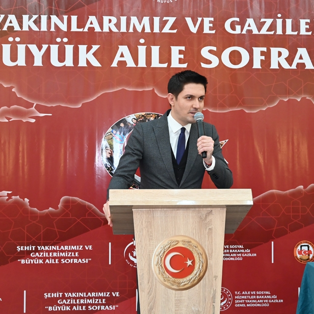 Kaymakam Çakır şehit aileleri ve gazilerle iftarda buluştu