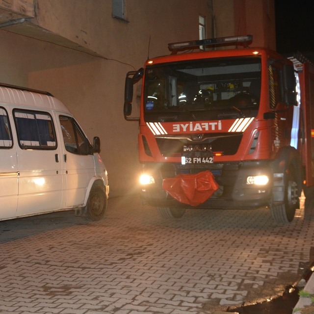 Ordu'da sahur vakti baca yangını panik oluşturdu