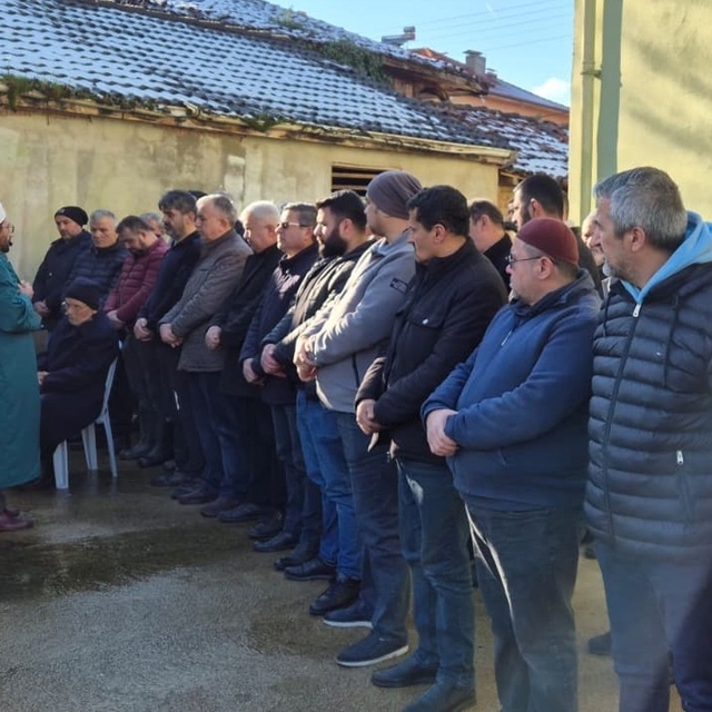 Soba faciasında ölen yaşlı adam son yolculuğuna uğurlandı