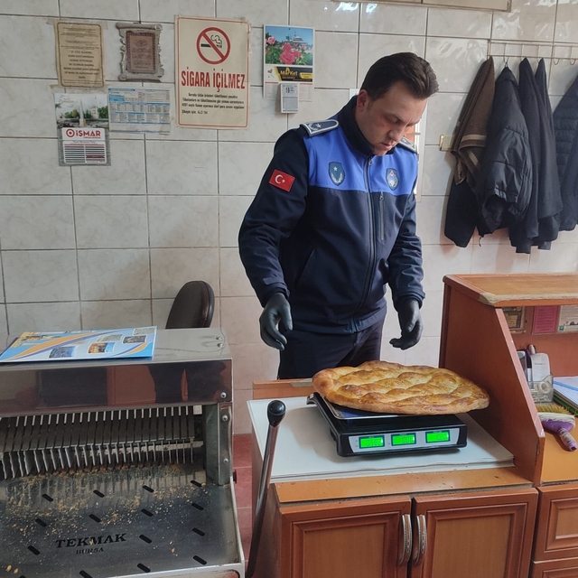 Bayburt'ta fırınlara hijyen ve gramaj denetimi