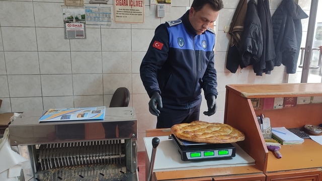 Bayburt'ta fırınlara hijyen ve gramaj denetimi