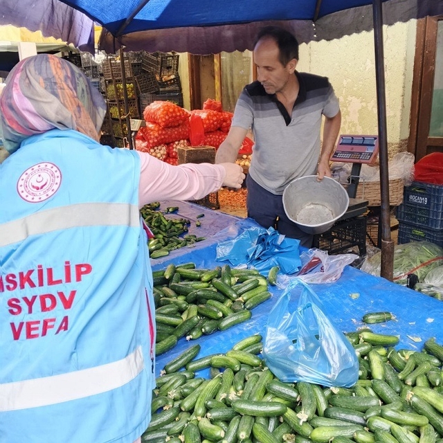 İskilip'te Vefa Programı kapsamında 335 kişiye hizmet verildi