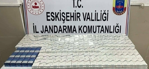 Kaçak sigara ticareti yapmaya hazırlanan şahsı jandarma yakaladı