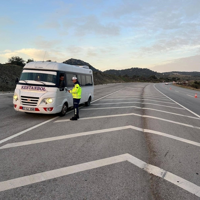 Çanakkale'de 509 araç trafikten men edildi