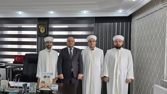 Ulaş'ta din görevlileri dualarla göreve başladı