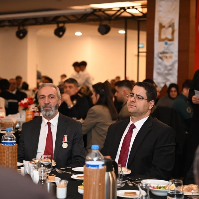 Şehit yakınları ve gaziler Ramazan sofrasında buluştu