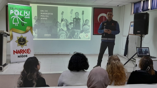 Niğde'de uyuşturucu kullanımını önlemeye yönelik bilgilendirme yapıldı