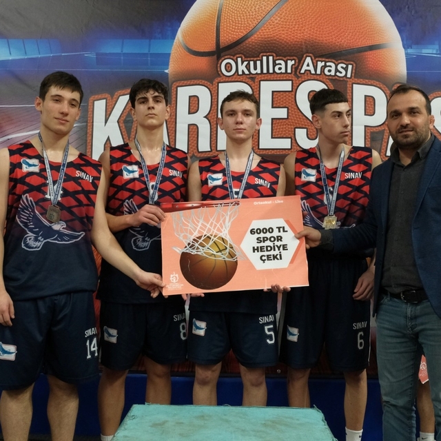 "Kardeş Pası" basketbol şampiyonasında ödüller sahiplerini buldu